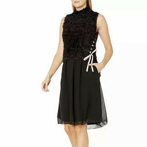 Nic & Zoe Dress Size XS Corset Side Tie